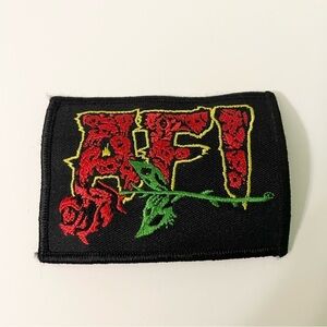 Vtg AFI Rose Patch Despair Faction Band Patch
